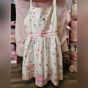 Colorful Unicorn Print Dress